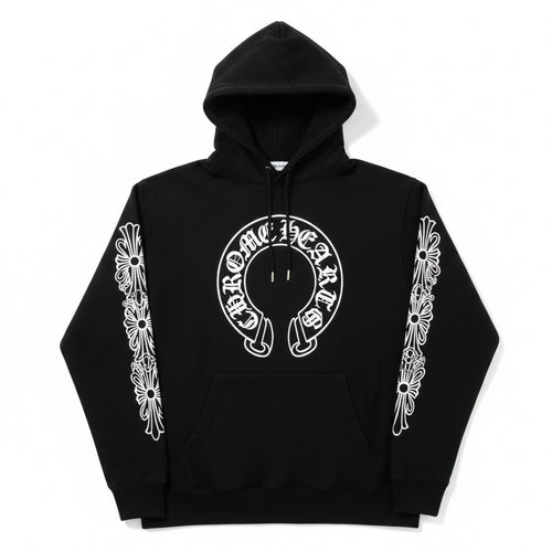 Chrome hearts zip ups black
